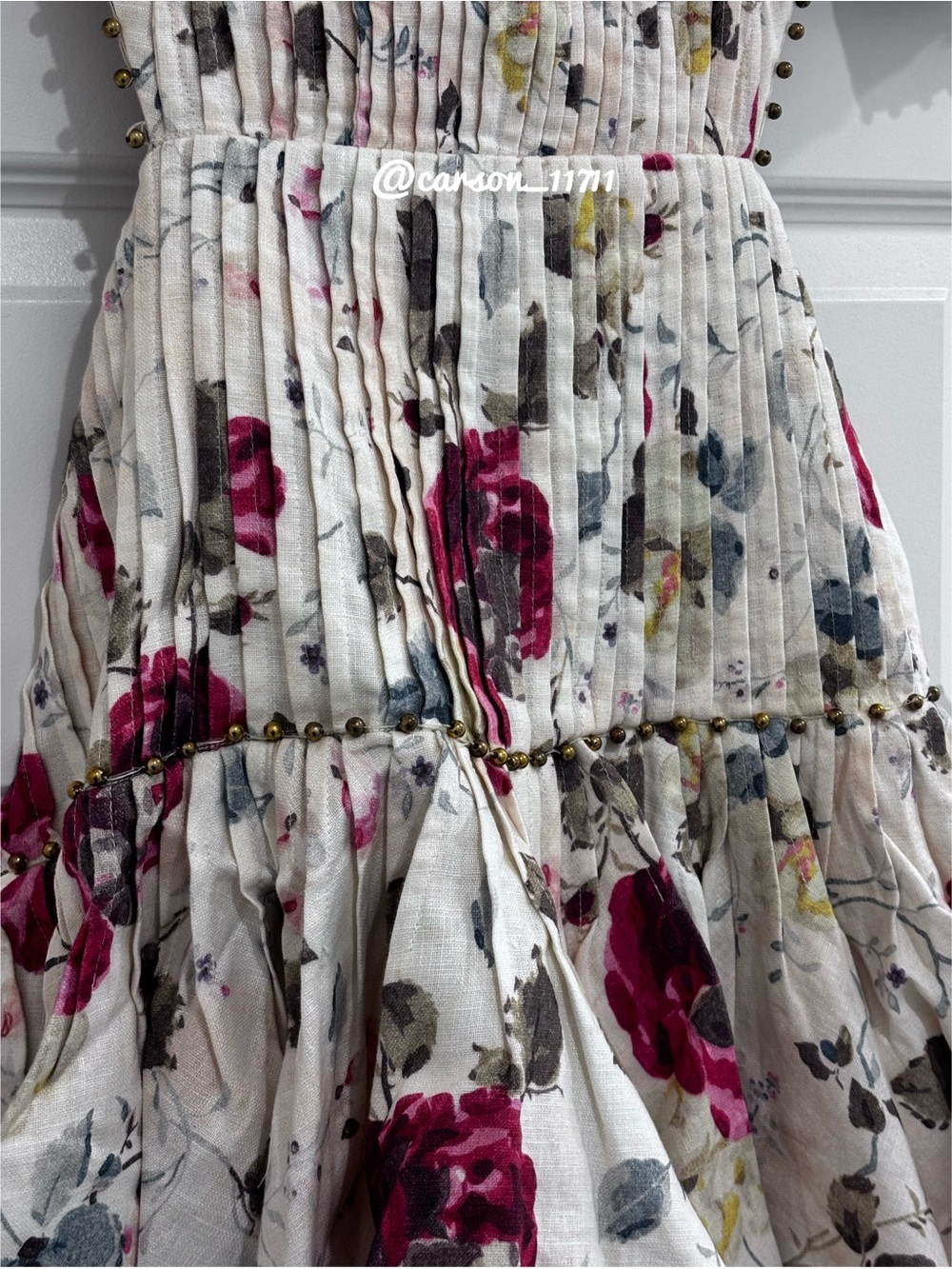 Zimmermann Mischief Rosette Dress in Floral - Picture 8 of 10